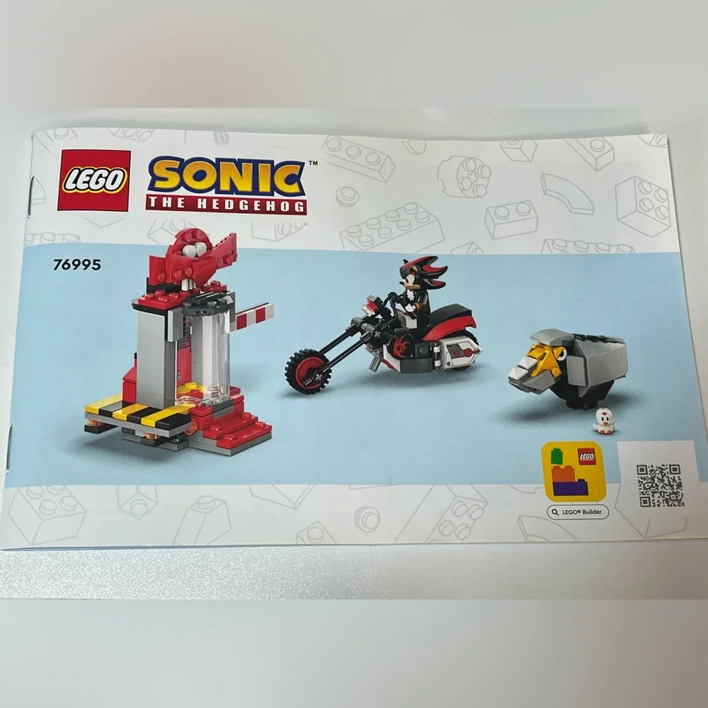 Lego Sonic The Hedgehog, Shadow the Hedgehog Escape 76995 Complete Set, RETIRED